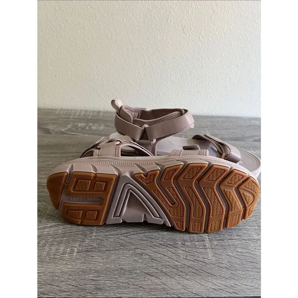 Vionic Wanderer Sandals Womens Orthotic Comfort Walking Sandal Adjustable NIB 11